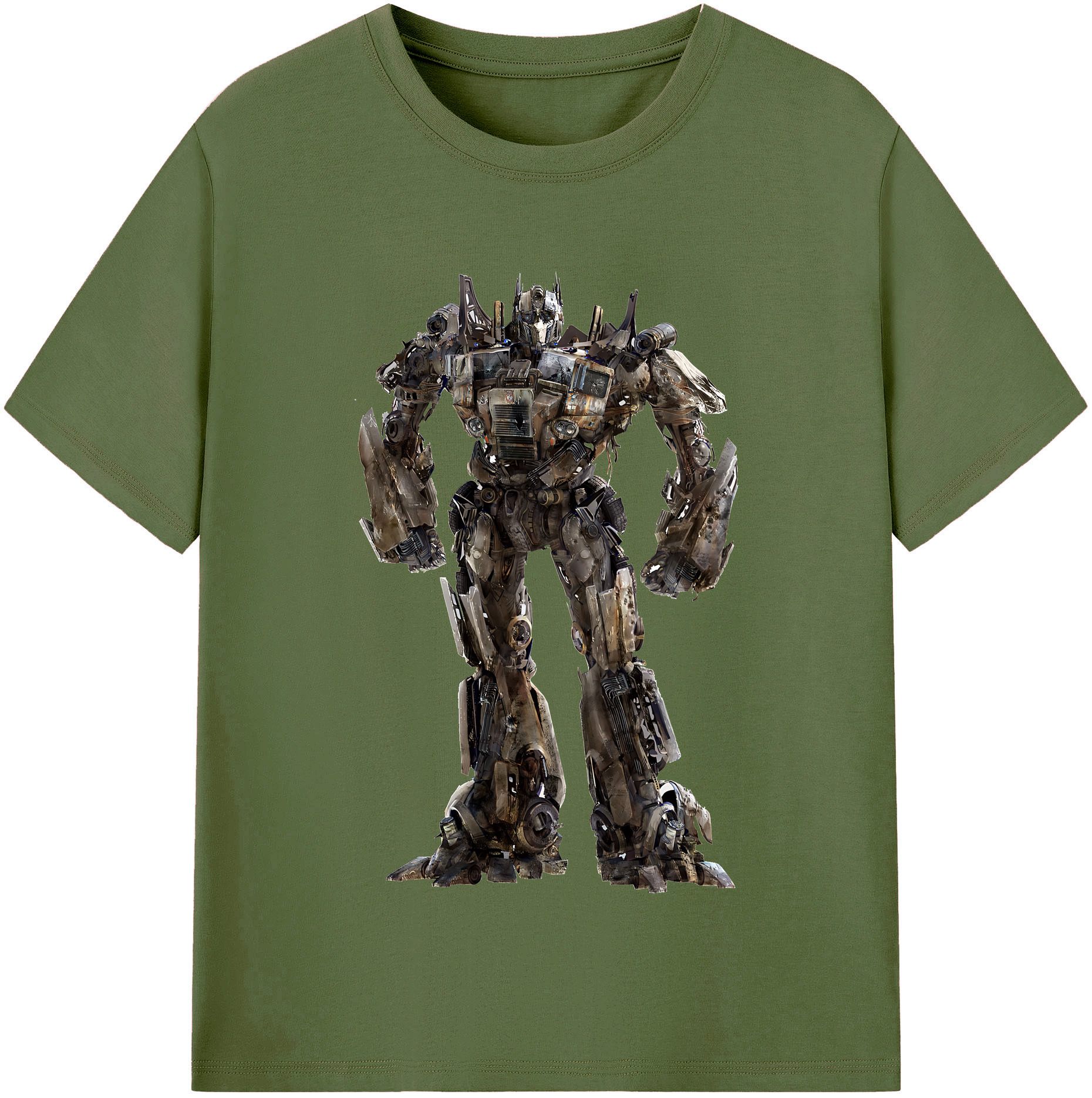 （画像用） Transformers トランスフォーマー 綿100％半袖Tシャツ（フロントプリント）